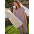 thumbnail image 2 of Jockey Women's Cotton Modal Foldover Jogger, 2 of 5