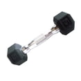 thumbnail image 1 of CAP Barbell Coated Hex Dumbbell, Single 3 - 100 lb, 1 of 6