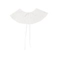 thumbnail image 1 of INSPIRE CHIC Detachable False Collar, Embroidery Mini Cape Neck Ruff Dickey Fake Collar for Blouse White-3, 1 of 5