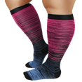 thumbnail image 1 of LEEYNEER Wide Calf Compression Socks for Women and Men Circulation  Plus Size Knee High Support Stockings  4XL, 1 of 6