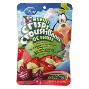 Disney Brothers All Natural Fruit Crisps, Strawberry Banana