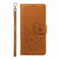 thumbnail image 4 of Compatible with iPhone 17 Pro Case Wrist Strap Leather Dog Embossed Pocket Card Slot Holders, 4 of 5