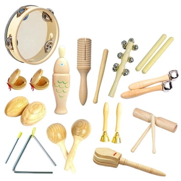 Percussion Instruments Toy,with Storage Bag,Musical 13-piece 1.085Kg