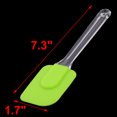 thumbnail image 2 of Unique Bargains Bakery Silicone Nonstick Cake Cream Butter Dessert Baking Spatula Scraper Green, 2 of 4