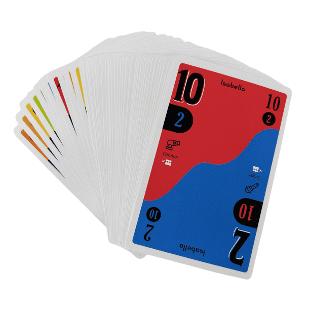 DIFLAX Jeu De Carte, Jeux de Voyage Jeu De Carte, Jeu Familial Classique Card Game, Jeux Société Familiale pour Fêtes de Famille et Les Amis Amusants (Version Anglaise