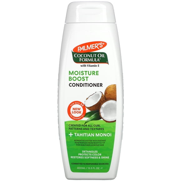 Palmer's , Formule à l'Huile de Noix de Coco avec Vitamine E, Revitalisant Rehausseur d'Hydratation, 13.5 fl oz (400 ml)