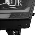 thumbnail image 4 of AlphaRex USA Headlight Assembly 880576 Luxx-Series; LED Bulb; Projector Beam; White Daytime Running Light/Amber Signal Light; Clear Polycarbonate Lens; Black Polypropylene Housing; DOT/SAE Approved, 4 of 17