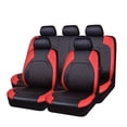 thumbnail image 4 of Universal Car Seat Cover Set PU Leather Vehicle Cushion Full Surrounded Protector, 4 of 5
