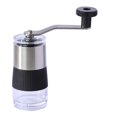 thumbnail image 3 of bedienty Coffee Adjustable Manual Coffee Mill Home Picnic Wood for Office Silver, 3 of 6