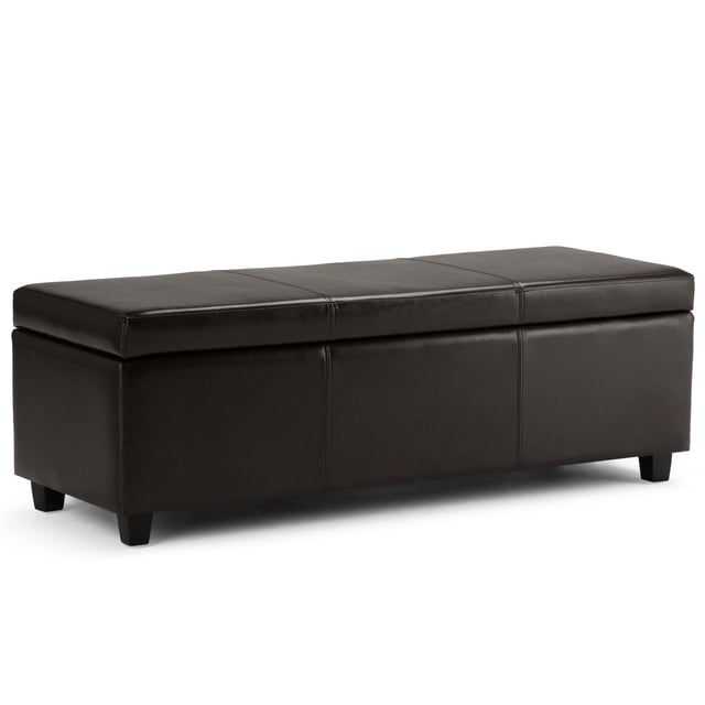 WyndenHall Franklin Large Rectangular Storage Ottoman