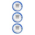 thumbnail image 3 of mmirethe Blue Durable Brake Cable Set For Bicycles Carbon Steel And High Performance Fitment BicyclesBrake 3Set, 3 of 5