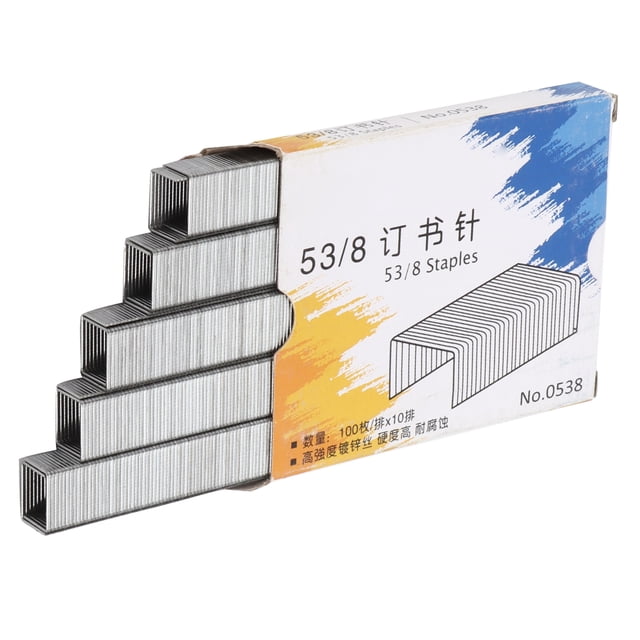 Galvanized Wire Staple, High Strength Staple For Stapler Strong Penetrating Power High Hardness For Office Home School