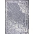 thumbnail image 1 of Logan Grey Rustic Bordred Marble Design Modern Contemporary Area Rug Runner Tapis For Living Room BedRoom Hallway Dining Size 3x5 3x10 4 by 6 5x7 6x9 8x10 9x12, 1 of 5