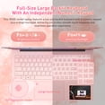 thumbnail image 4 of Exsurf Portable 15,6 Pouces pour la Maison et les Étudiants, Win 11 Pro, 8 Go de RAM 512 Go SSD, Clavier Rétroéclairé, Déverrouillage par Empreinte Digitale, Rose, 4 of 9