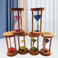 thumbnail image 1 of thinsony 6 Pieces Sand Timer Toothbrush Timer for Serve Catering Yoga Exercising, 1 of 9