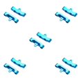 thumbnail image 3 of serony Upgraded RC Car Accessories Spare Parts 1 10 Truck TT02 Customized Replacement Rear Arm Lower Arm Mount 5Set, 3 of 6