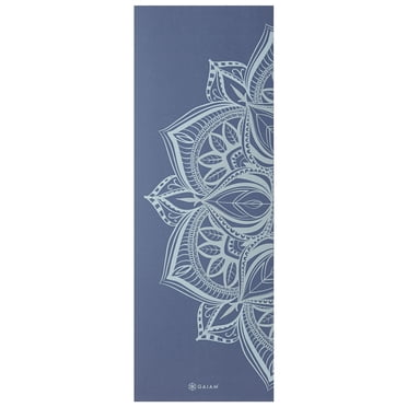 Tapis de yoga à points imprimés de qualité supérieure Gaiam 5 mm - Point de marée haute