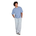 thumbnail image 5 of No Boundaries Men's Oversized Washed Short Sleeve T-Shirt, 5 of 5