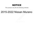 thumbnail image 2 of Transit Auto Front Rear Complete Suspension Shocks Strut and Coil Spring Mount Assemblies Kit for Car 2015-2022 Nissan Murano - Left Right Side (Driver Passenger) K78M-100414, 2 of 2