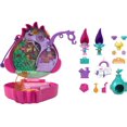 thumbnail image 3 of Polly Pocket & DreamWorks Trolls Compact Playset with Poppy & Branch Dolls & 13 Accessories, 3 of 6
