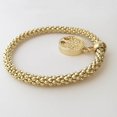 thumbnail image 3 of Morse Code Care Dot-line Representation Lover Bracelet Bangle Pendant Jewelry Couple Chain, 3 of 3