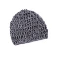 thumbnail image 1 of Esquirla Mesh Crochet Hair Net Curls Hair Wrap Lightweight Soft Elastic Crocheted Cap Gray, 1 of 8