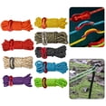thumbnail image 3 of Lefu Camping Reflective Wind Rope 4mm With Buckle Adjuster Windproof Tent Rope 4M, 3 of 7