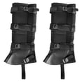 thumbnail image 1 of Yinanstore Pirate Boot Tops Shoes Covers Gift, Comfortable Medieval Boot Covers for Cosplay Black, 1 of 7