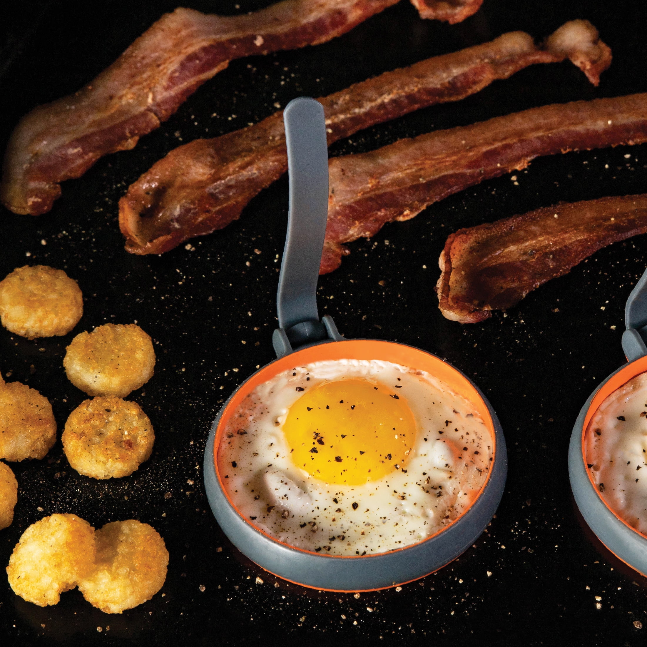 Kit de petit-déjeuner avec plaque chauffante professionnelle Blackstone, 4 pièces