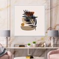 thumbnail image 3 of Designart Tropical Leaf Silhouettes and Shapes IV FLOAT FRAME WALL ART, 3 of 4
