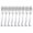 Silver, variant on Dengmore Stainless Steel Colourful Forks 8PC for Fruit Desserts Ice Cream Cake Forks