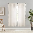 thumbnail image 4 of Dvumao Home Decor, These Sheer Ruffle-trimmed Curtains Available In Large Sizes Are A Ideal Choice For Family Gatherings Festive Celebrations Or Everyday Decor, Party Favors, 4 of 6