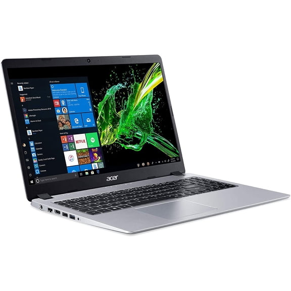 Acer Aspire 5 Slim 15,6 Po Full HD 128 Go Windows 10 Argent Remis à Neuf Bon