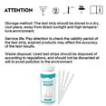 thumbnail image 4 of TIELUTT Phosphas Detection Strips for Water Analysis Multiparametric Phosphas Test Phosphas Water Fence Post Base Saw 1-7 Digital Fencing Bracket Large Protractor Angle T Post Bracket for 2x4, 4 of 8