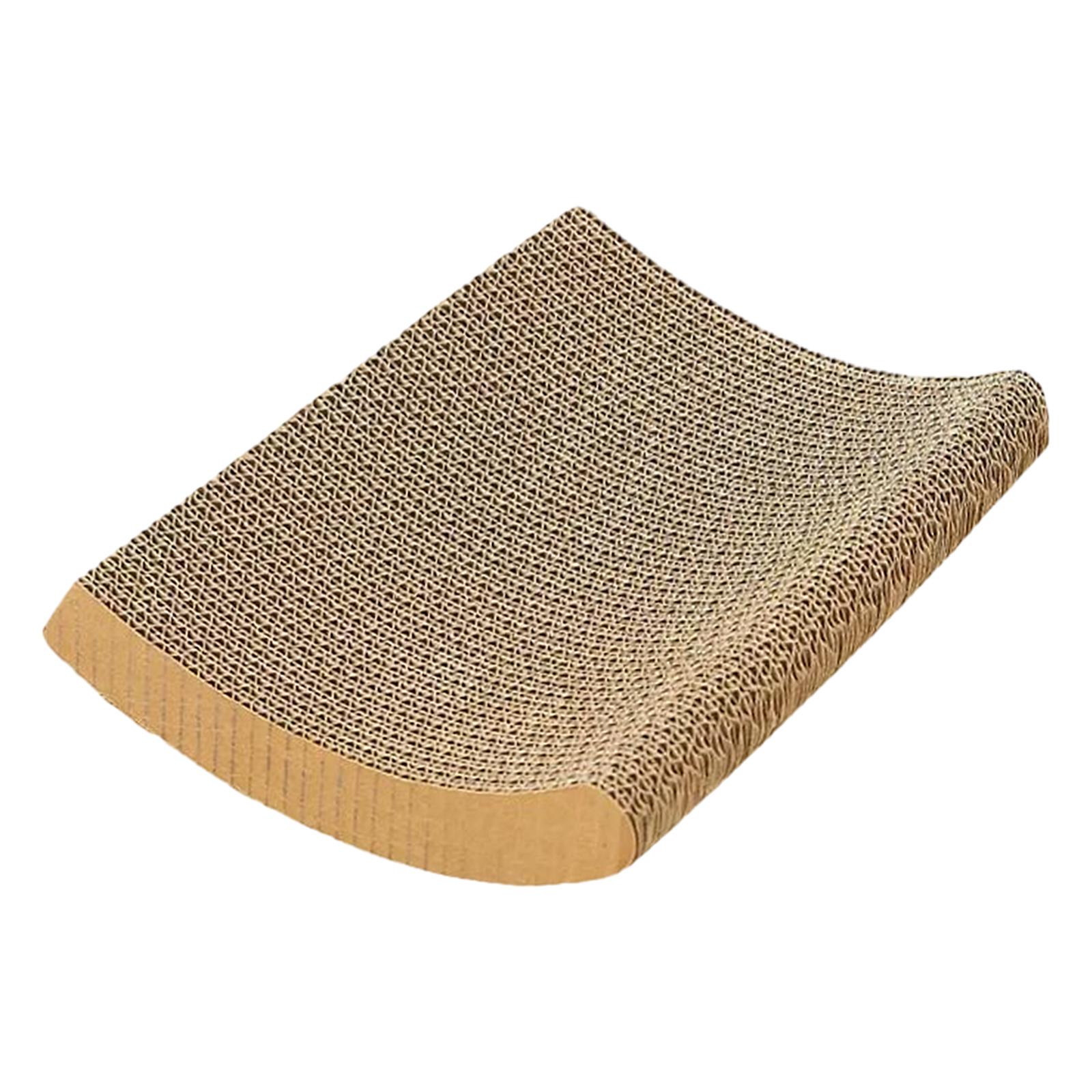GROWTH TANK Corrugated Paper Cats Scratcher Cardboard, Furniture Protection, for Indoor Cats S without Ball Rack