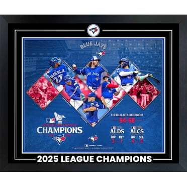 Toronto Blue Jays 16x20 Framed with Pin 2025 American League Champions Collage