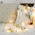 thumbnail image 2 of 2m 20 LED Copper Wire Bell String Light Christmas Lamp Outdoor Bedroom Decor, 2 of 8