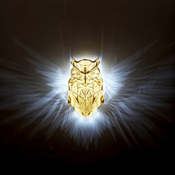 3D Animals LED Wall Light Night Owl Wall Lights Wall Bald Wall Light Lamp Wall Lamp For Bedrooms Living Rooms Stairway Hallway Kitchen Lamp for Girls Bedroom Cool Things for Your Lights for Girls