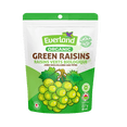 thumbnail image 1 of Everland Organic Jumbo Green Raisins, Unsulfured, No Sugar Added, Naturally Sweet Healthy Snack- 227 g, 1 of 2