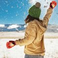 thumbnail image 3 of Kids Winter Gloves Cozy Cartoon Design Wool Lined Thermal For Cold Weather Play, 3 of 5