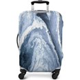 thumbnail image 5 of Travel Luggage Cover Suitcase Protector Fits 18-32 Inch Luggage Wheel Covers Patterned Travel Related Items Flower Luggage Protector Elastic Luggage Anti-scratch Suitcase Cover L, 5 of 5