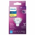 thumbnail image 3 of Philips LED MR16 50W Equivalent Reflector Energy Saving Light Bulb, Dimmable Soft White (2700K), 3 of 6