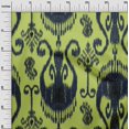 thumbnail image 2 of oneOone Silk Tabby Fabric Ethnic Ikat Print Fabric BTY 42 Inch Wide, 2 of 4