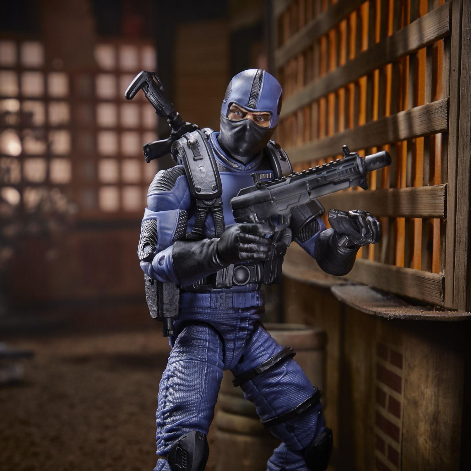 G.I. Joe Classified Series Series Cobra Officer Action Figure 37 Collectible Toy Multiple Accessories Custom Package Art