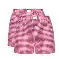 thumbnail image 5 of Shorts pour Femmes, Mignons Confortables Taille Élastique Bas Nouveau Mode Imprimé Décontracté Short, 5 of 5