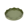 thumbnail image 1 of Plateau à bord ondulé vert Anko, 1 of 4