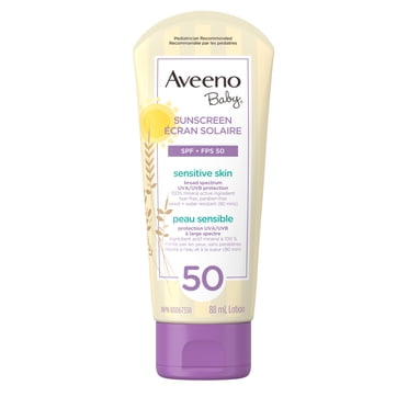 Aveeno Baby Mineral Baby Sunscreen Lotion SPF50, 88mL