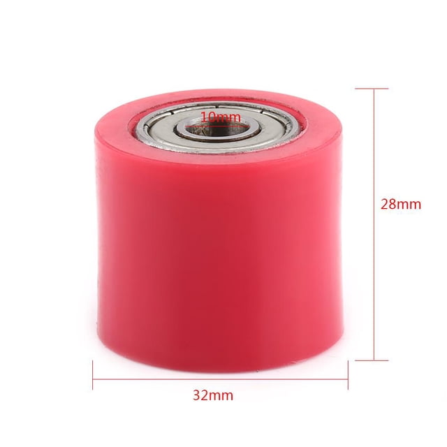Greensen 8mm/10mm Drive Chain Pulley Roller Slider Tensioner Wheel Guide For Street Bike Motorcycle ATV, Chain Roller Tensioner Guide, Chain Pulley Roller Tensioner