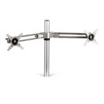 thumbnail image 1 of Fellowes Manufacturing 8042901 Lotus Sit Stand Dual Monitor Arm Kit - Silver, 1 of 1