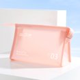 thumbnail image 1 of Big Save,HWRETIE Jelly Series Cosmetic Bag - Pvc Water-Resistant Storage Pouch,Solid Color Makeup Bathroom Bag, 1 of 6